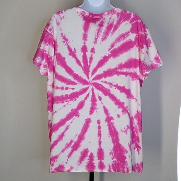 Women's Tie Dye S/S T-shirt 2XL - Picture 3 of 4